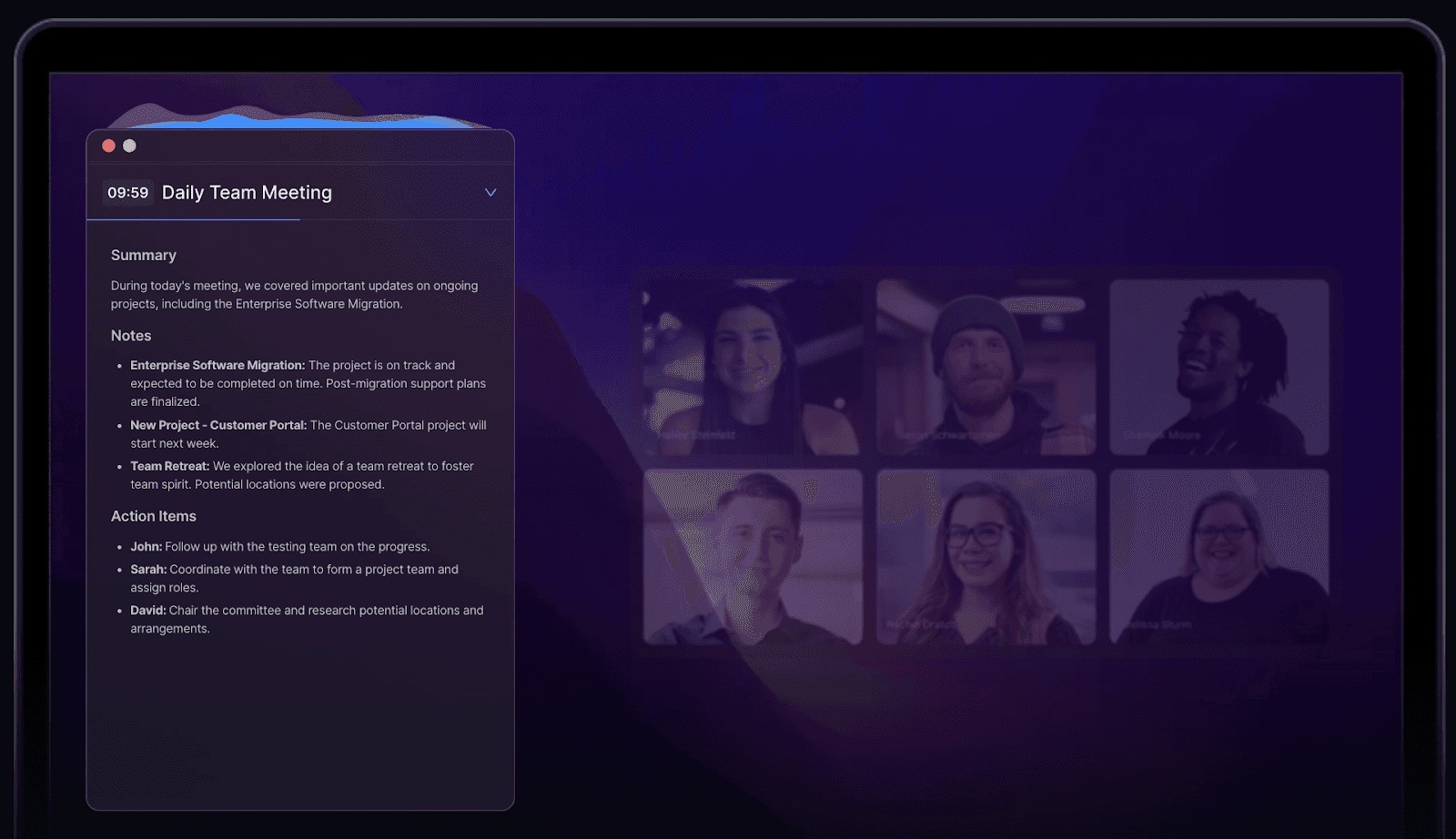 Superpowered là công cụ ghi chú AI được thiết kế cho ghi chú cuộc họp, ghi lại các cuộc thảo luận và tự động tạo ghi chú