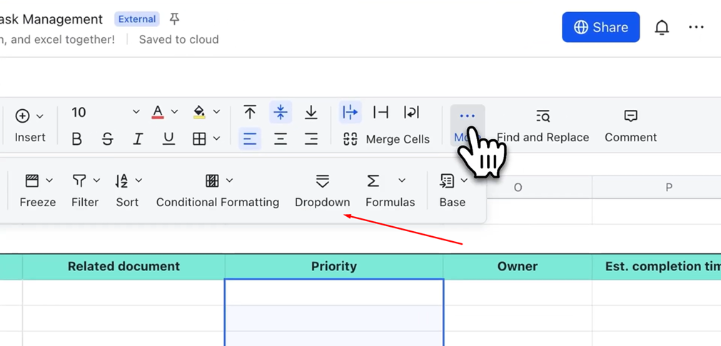 tao-danh-sach-tha-xuong-trong-lark-sheets-2