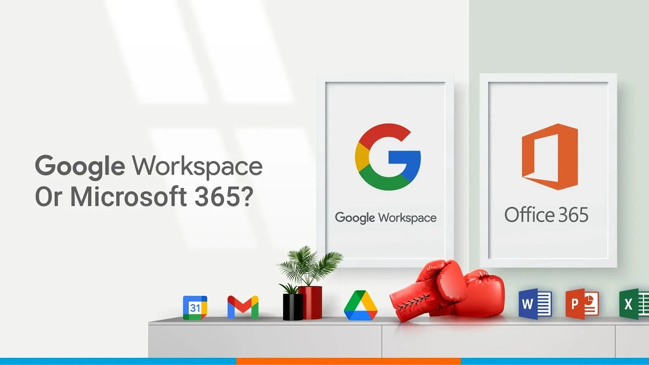 So sánh chi tiết Google Workspace Standard và Microsoft 365 Business Standard