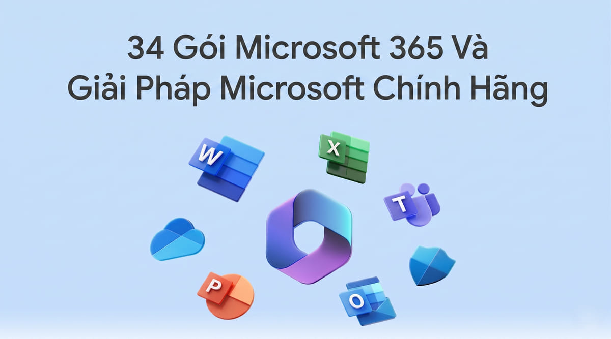 Các Gói Microsoft 365 Và Giải Pháp Microsoft Doanh Nghiệp Do Vinaweb Cung Cấp