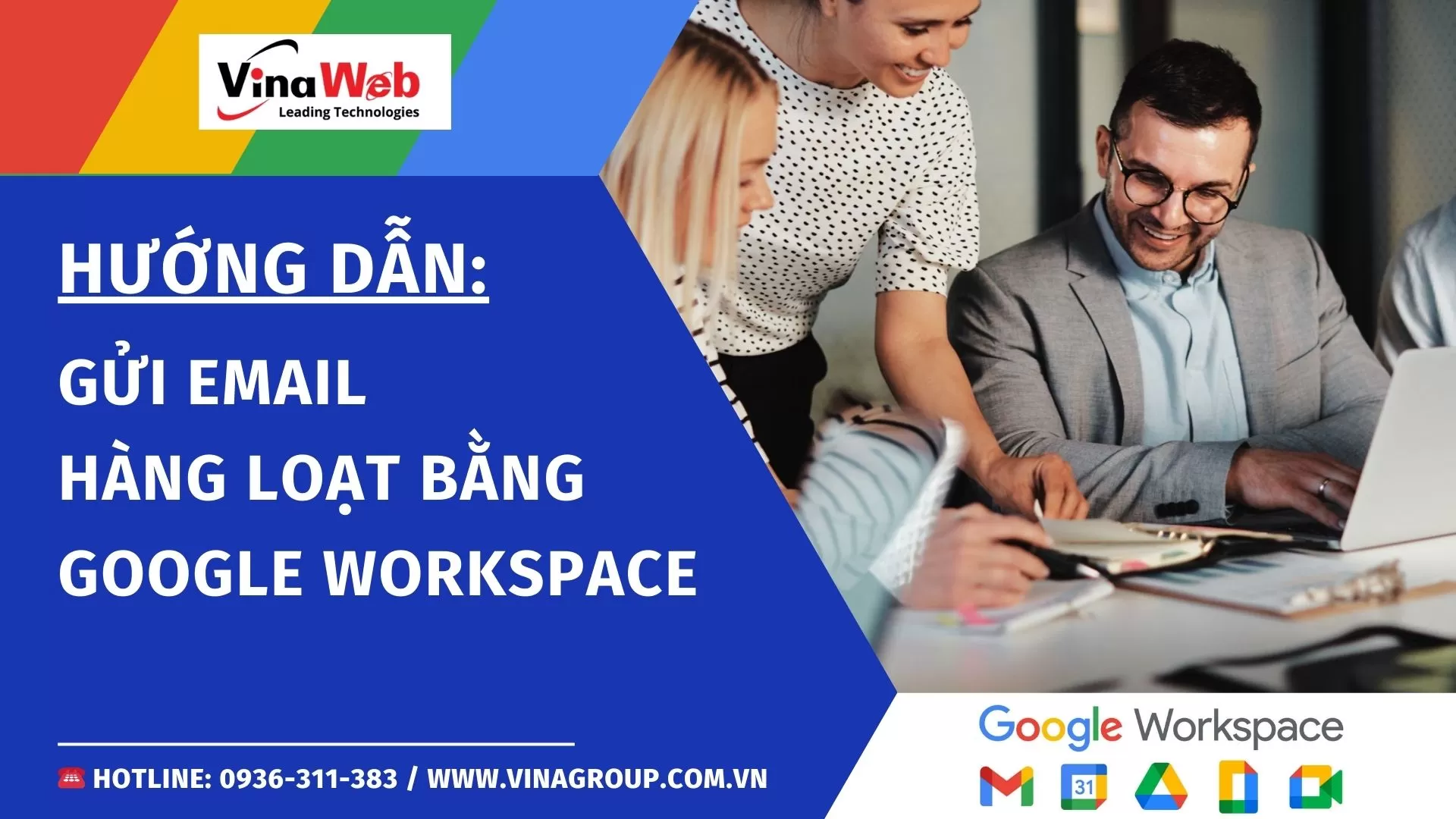 Hướng dẫn gửi email hàng loạt bằng Google Workspace