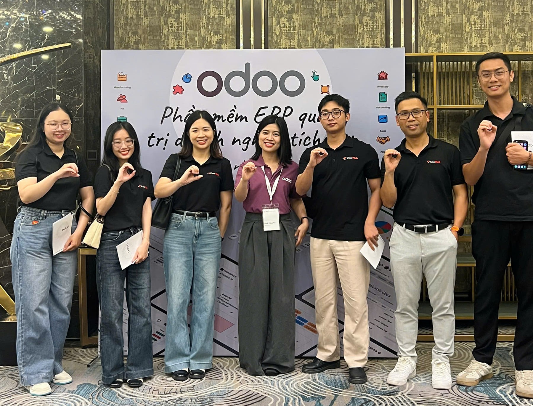 Vinaweb tham dự Odoo Business Show Hải Phòng – Cập nhật xu hướng chuyển đổi số trong sản xuất