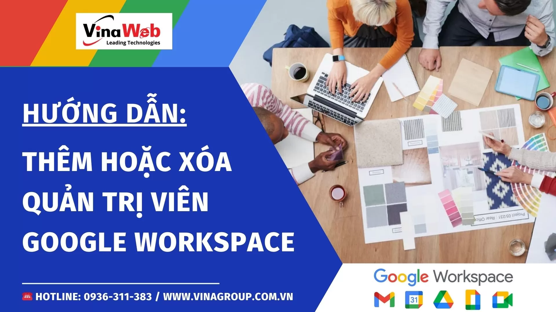 Hướng dẫn thêm hoặc xóa tài khoản quản trị viên Google Workspace