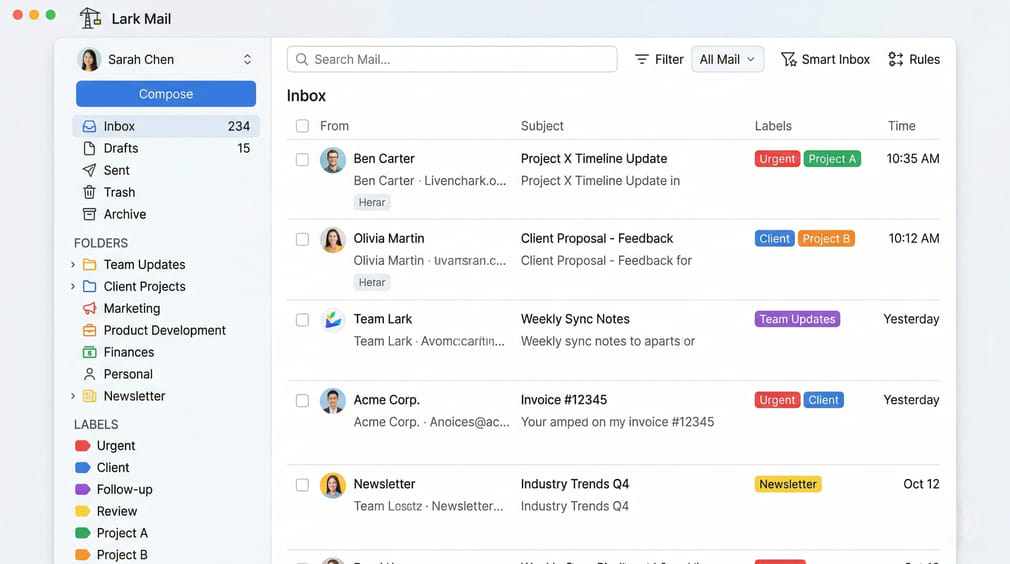 5 cách quản lý email hiệu quả trong Lark