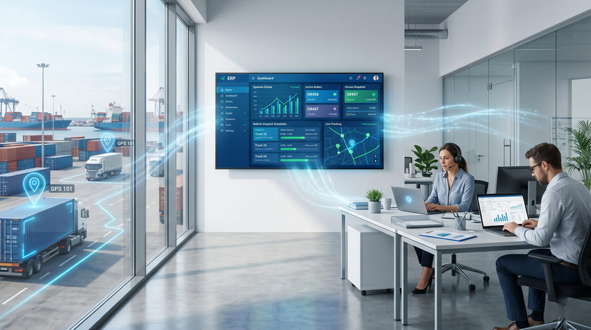 Quy trình 4 bước triển khai Odoo cho doanh nghiệp vận tải quy mô vừa