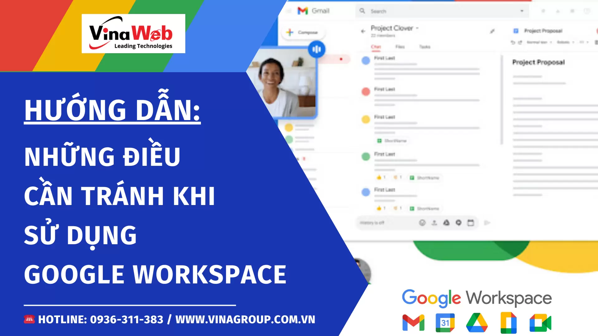 Hướng dẫn những điều cần tránh khi sử dụng Google Workspace