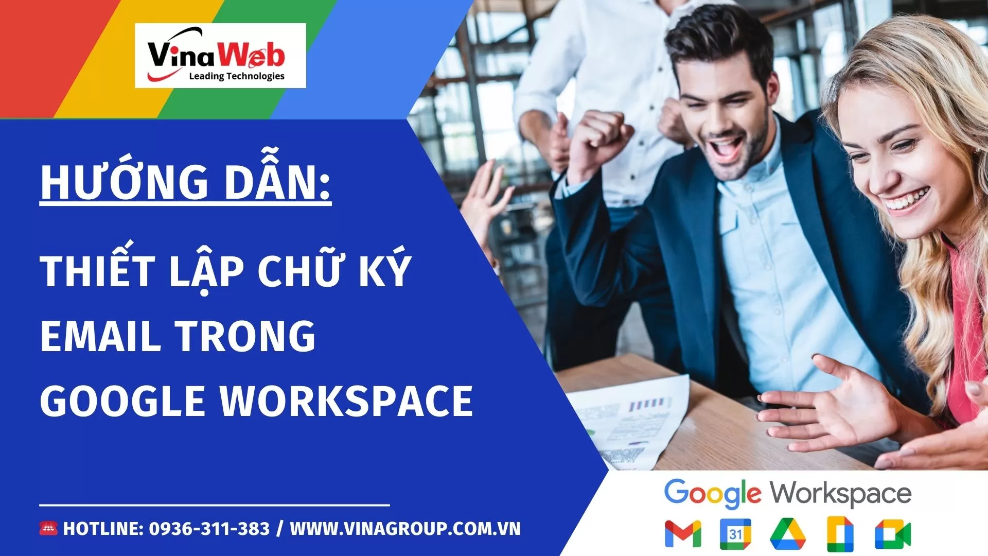 Hướng dẫn thiết lập chữ ký Email trong Google Workspace