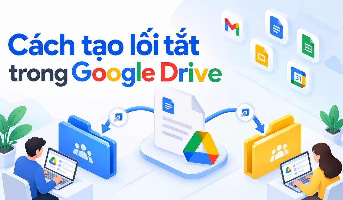 Cách tạo lối tắt trong Google Drive