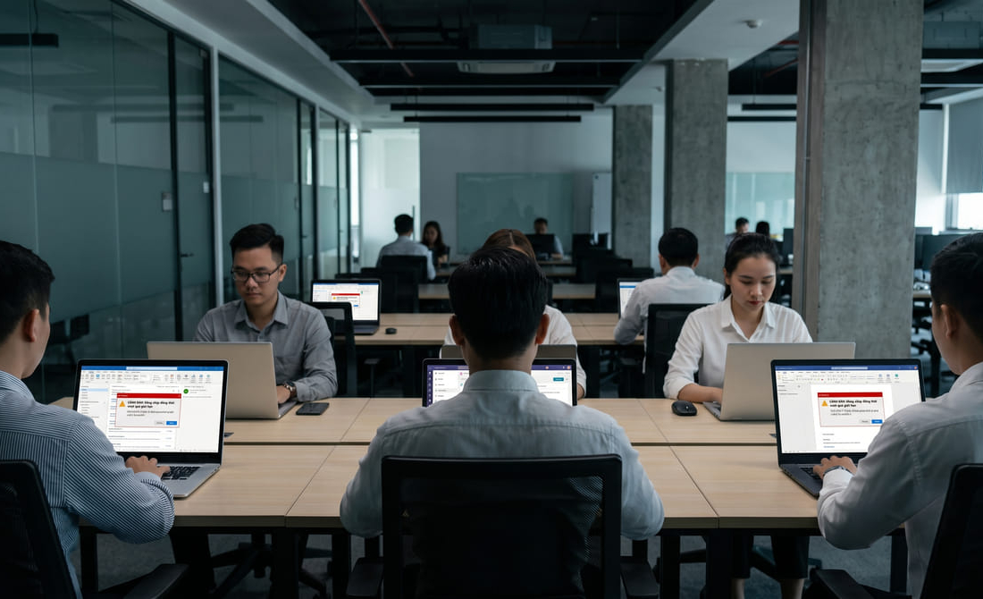 Dùng chung Microsoft 365 có vi phạm bản quyền không?