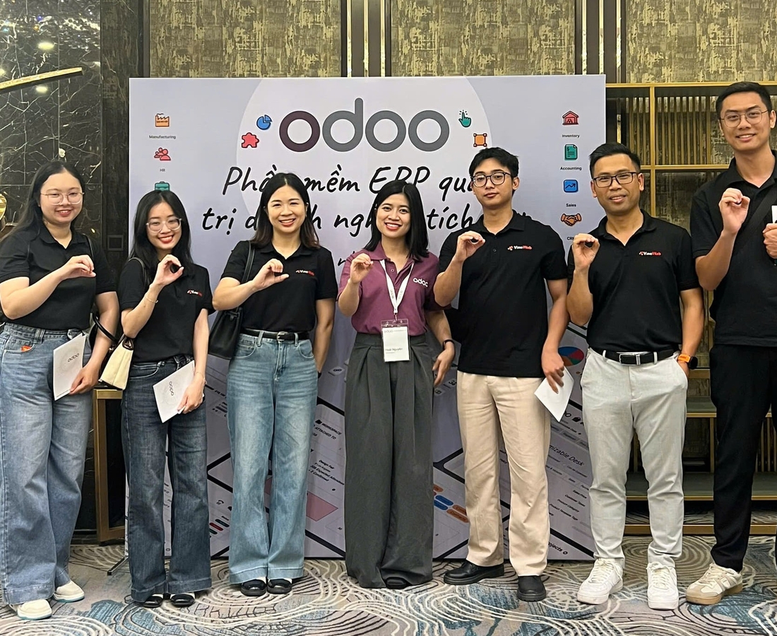 Vinaweb tham dự Odoo Business Show Hải Phòng – Cập nhật xu hướng chuyển đổi số trong sản xuất