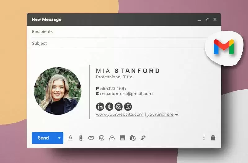 Cách tạo chữ ký gmail đẹp và chuyên nghiệp mới nhất