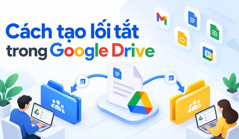 Cách tạo lối tắt trong Google Drive